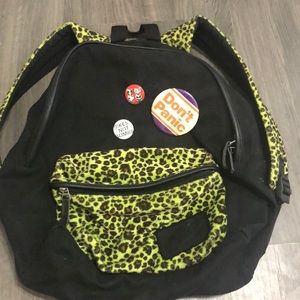 3/$18 Vans X Jesse Jo leopard USA backpack